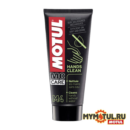 Очиститель для рук MOTUL M4 Hands Clean для автомобилей от mymotul.ru