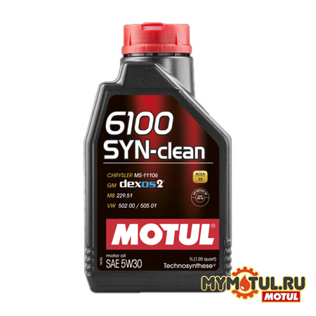 MOTUL 6100 SYN-Clean 5W30 1л