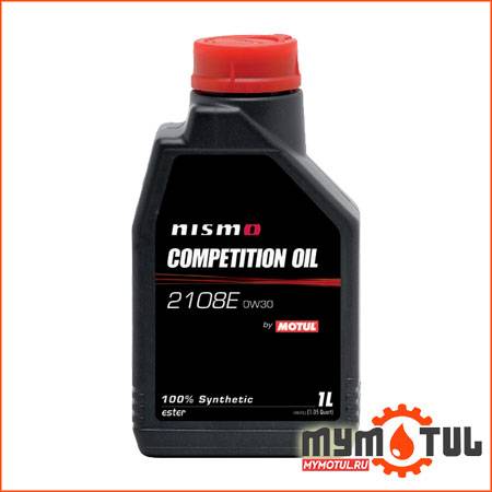 MOTUL Nismo Competition Oil 2108E 0W30 от mymotul.ru