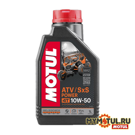 MOTUL ATV S×S POWER 4T 10W50 от mymotul.ru