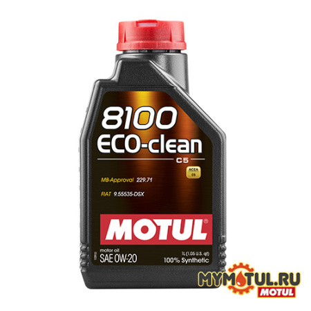 MOTUL 8100 Eco-clean 0W20 1л
