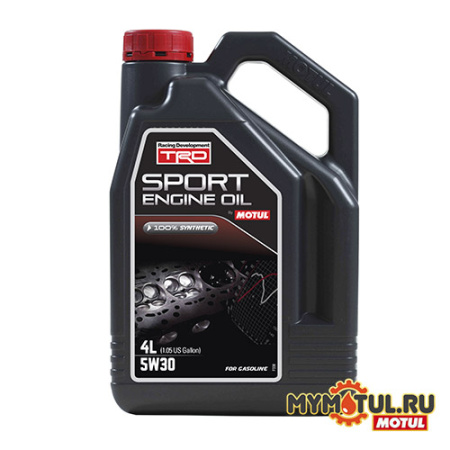 MOTUL TRD Sport Engine Oil 5w30 Gasoline 4л