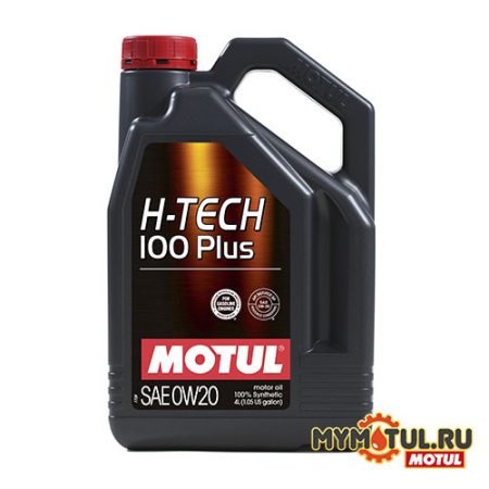 MOTUL H-Tech 100 Plus 0w20 4л