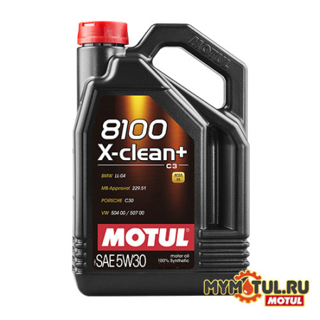 MOTUL 8100 X-clean+ 5W30 4л