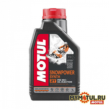 MOTUL SnowPower Synth 2T для снегоходов от mymotul.ru