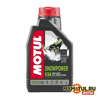 MOTUL SnowPower 2T для снегоходов от mymotul.ru
