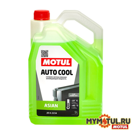 Антифриз MOTUL AUTO COOL Asian -37°C 5л